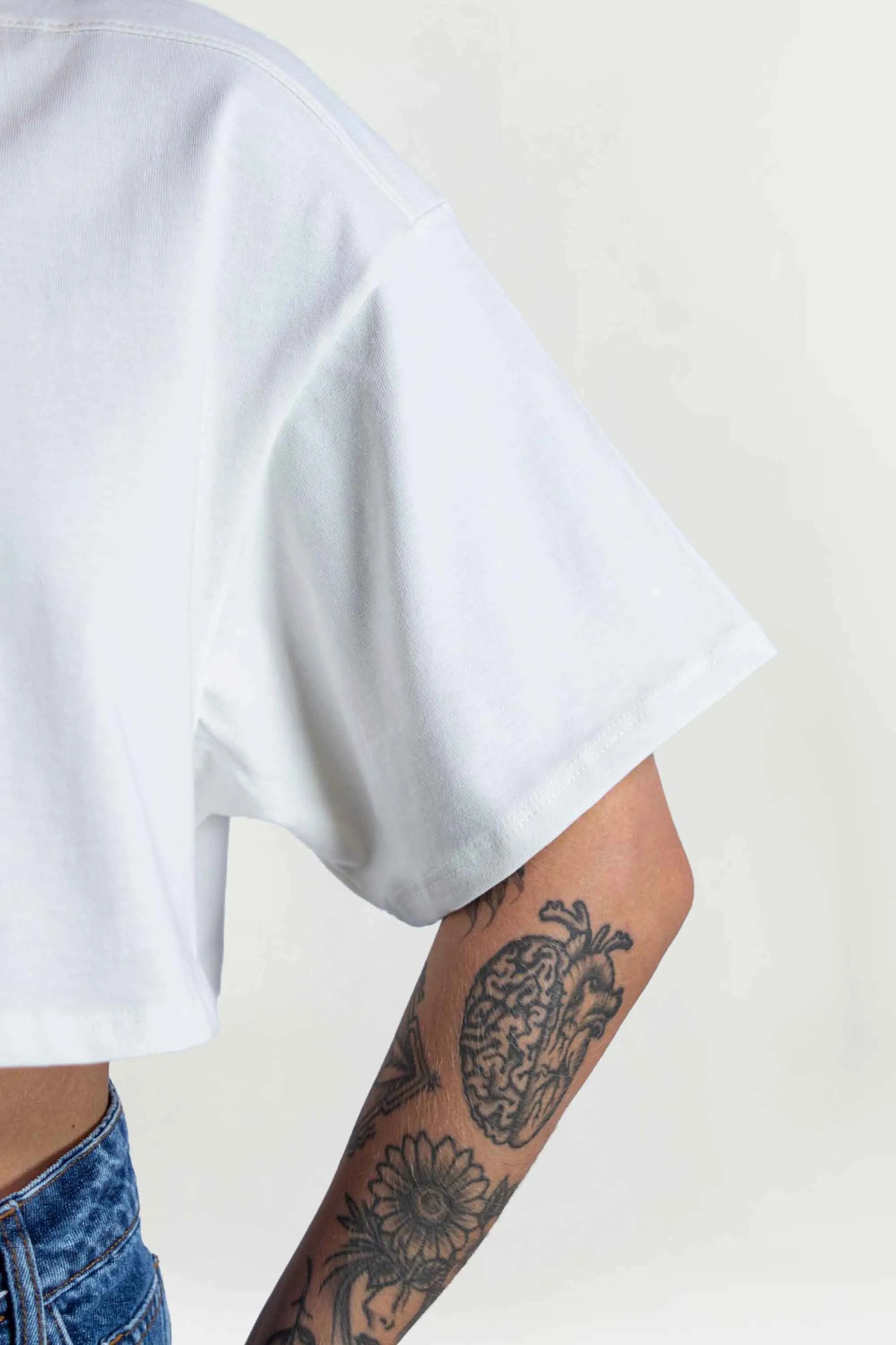 Kit 3 Cropped Feminino Oversized Signature 300