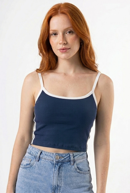 Kit 3 Regatas Canelada Feminina Brasil
