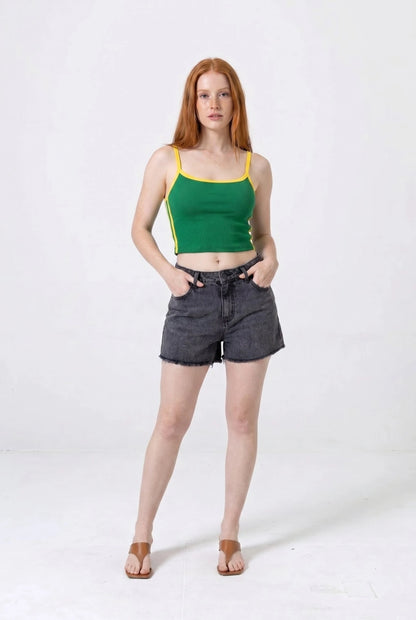 Kit 3 Regatas Canelada Feminina Brasil