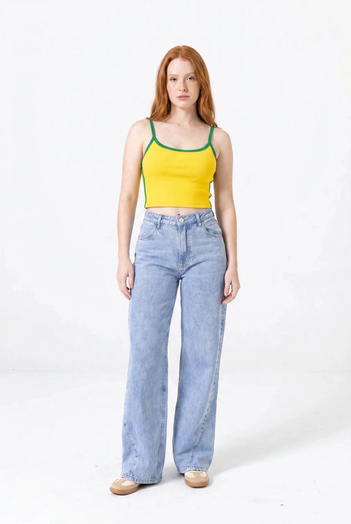 Kit 3 Regatas Canelada Feminina Brasil