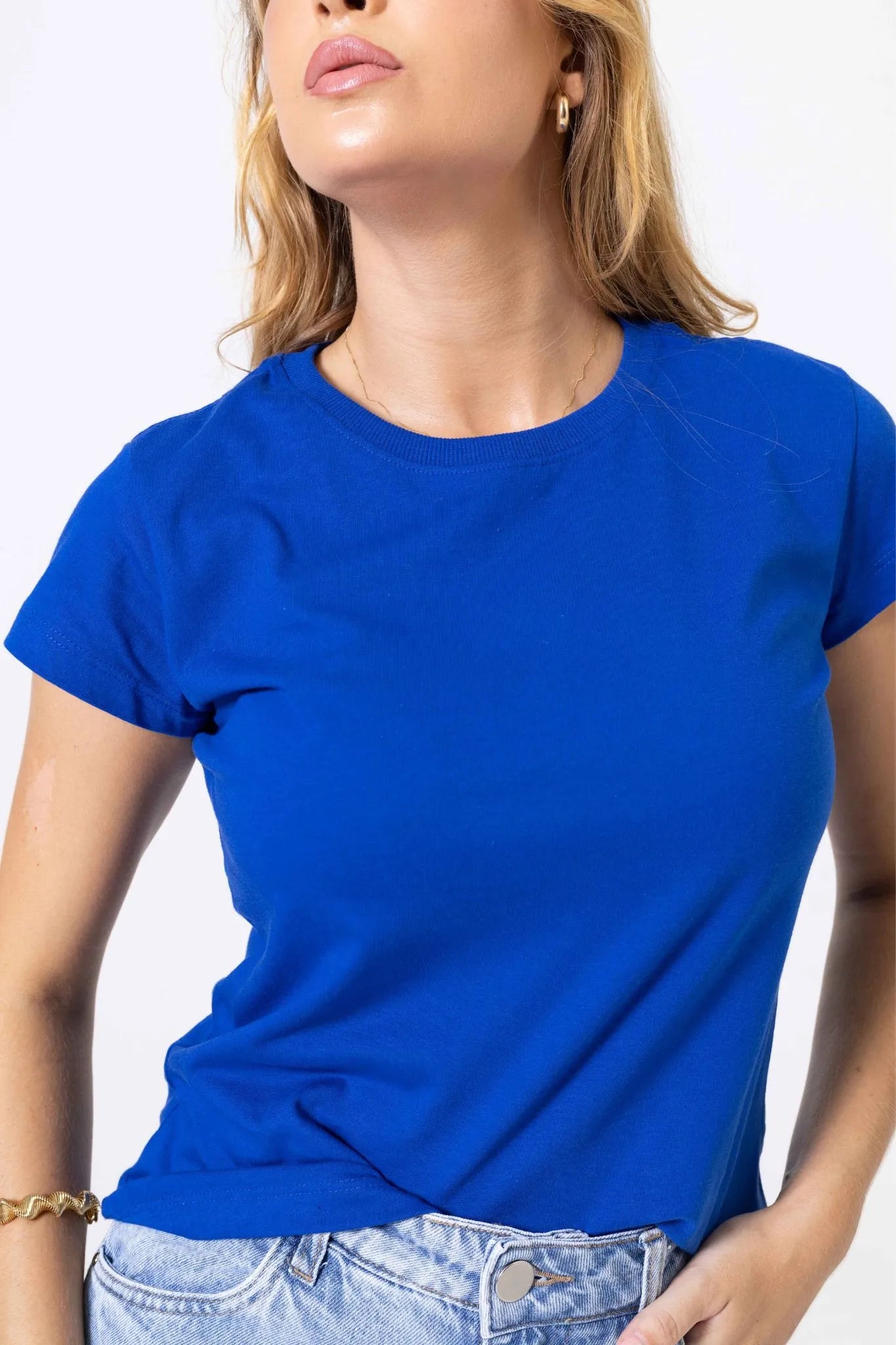 Camiseta Baby Look Feminina Essencial