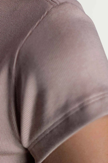 Camiseta Feminina Wavy Tee Canelada