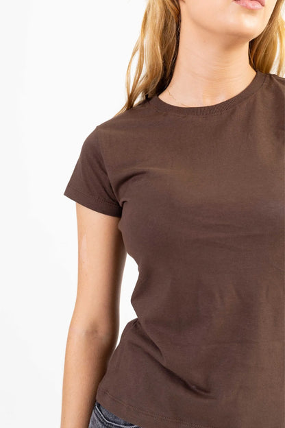 Camiseta Baby Look Feminina Essencial
