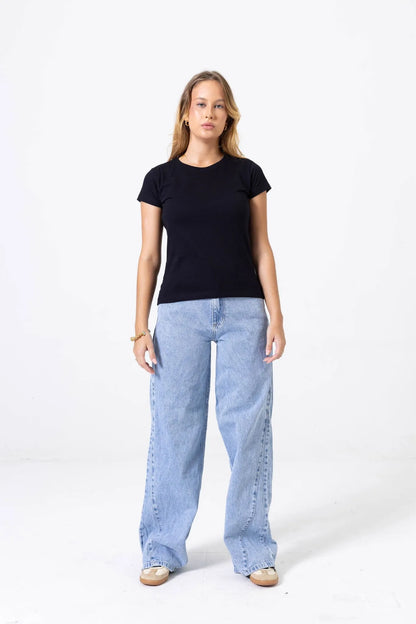 Camiseta Baby Look Feminina Essencial
