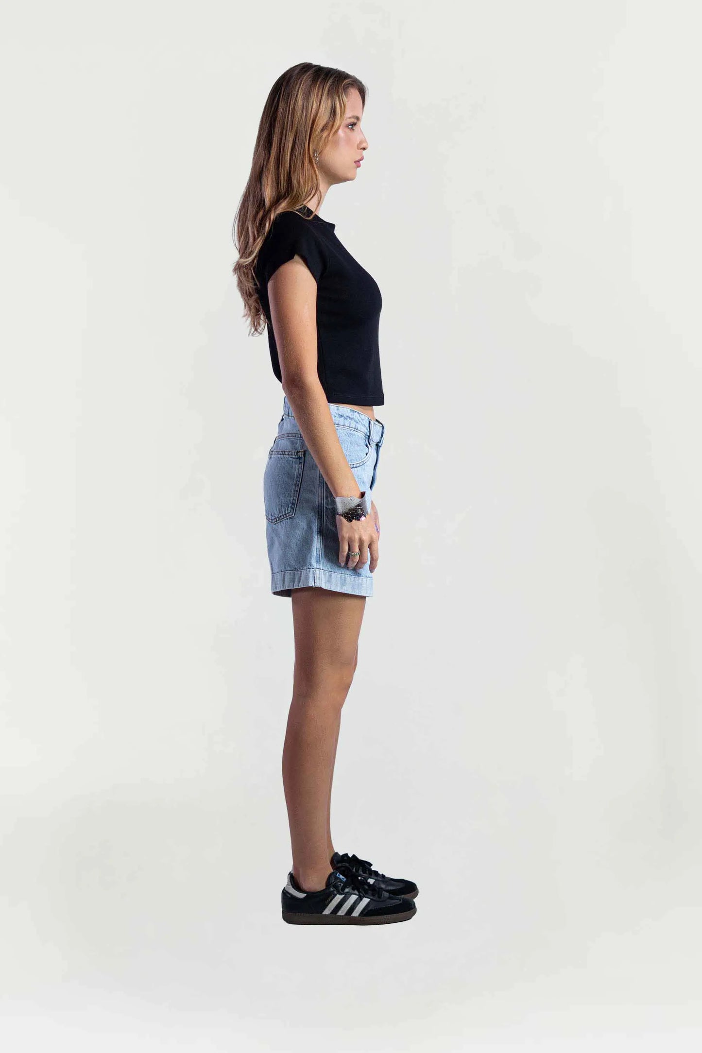 Camiseta Feminina Wavy Tee Canelada