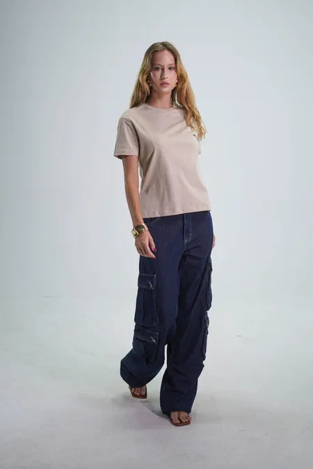 Camiseta Feminina Casual