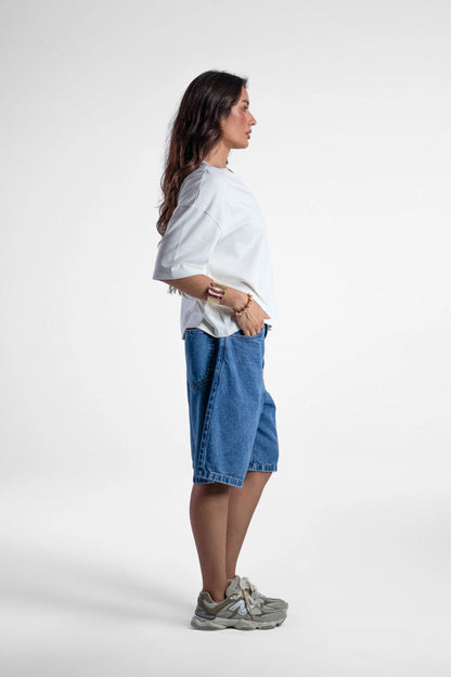Camiseta Feminina Oversized Texture
