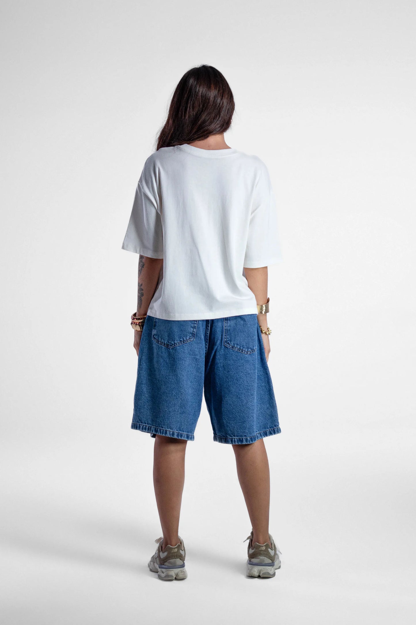 Camiseta Feminina Oversized Texture