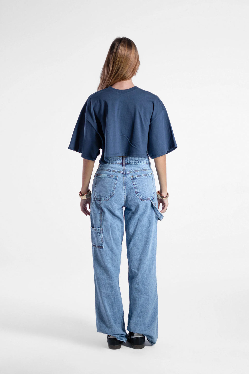 Kit 3 Cropped Feminino Oversized Signature 300