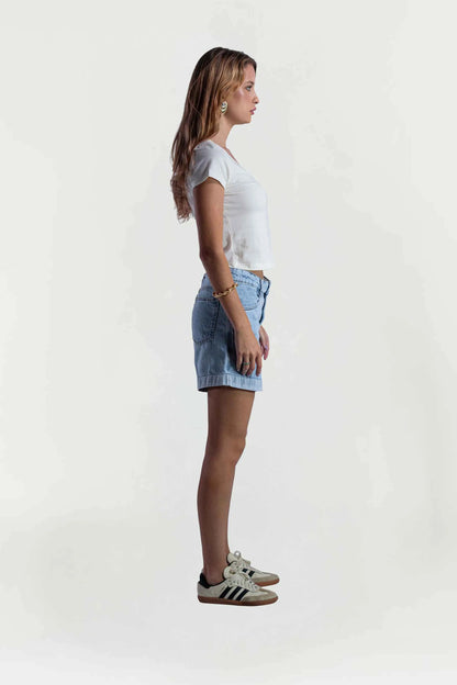 Camiseta Feminina Decote em V