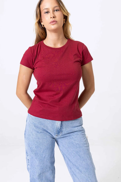 Camiseta Baby Look Feminina Essencial