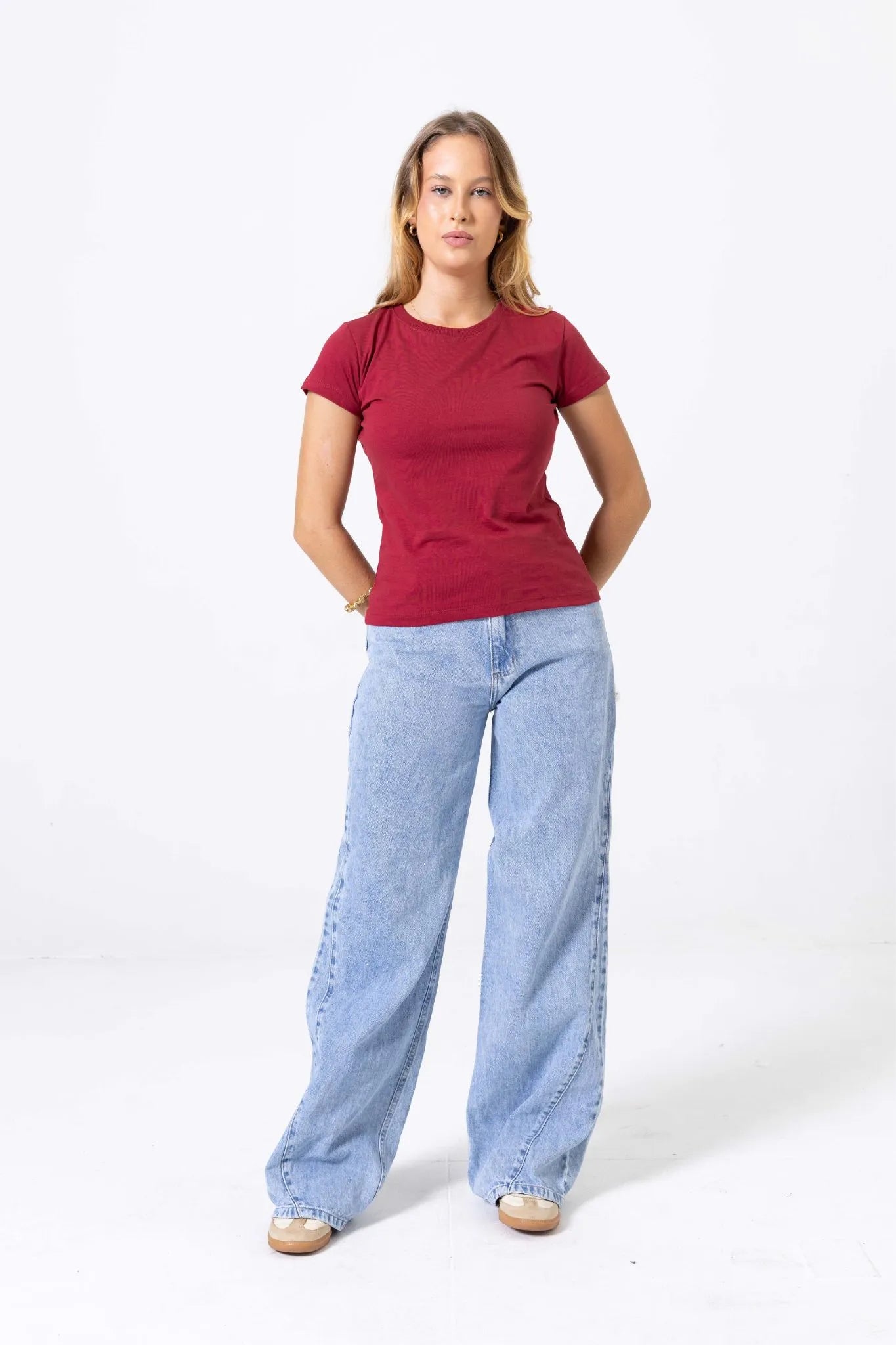 Camiseta Baby Look Feminina Essencial