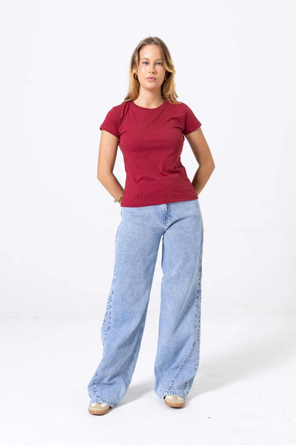 Camiseta Baby Look Feminina Essencial