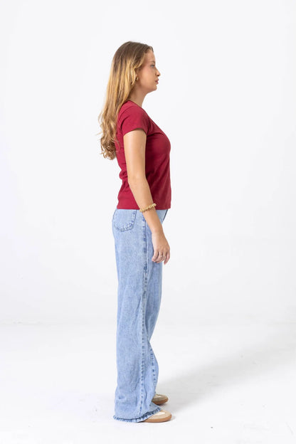 Camiseta Baby Look Feminina Essencial