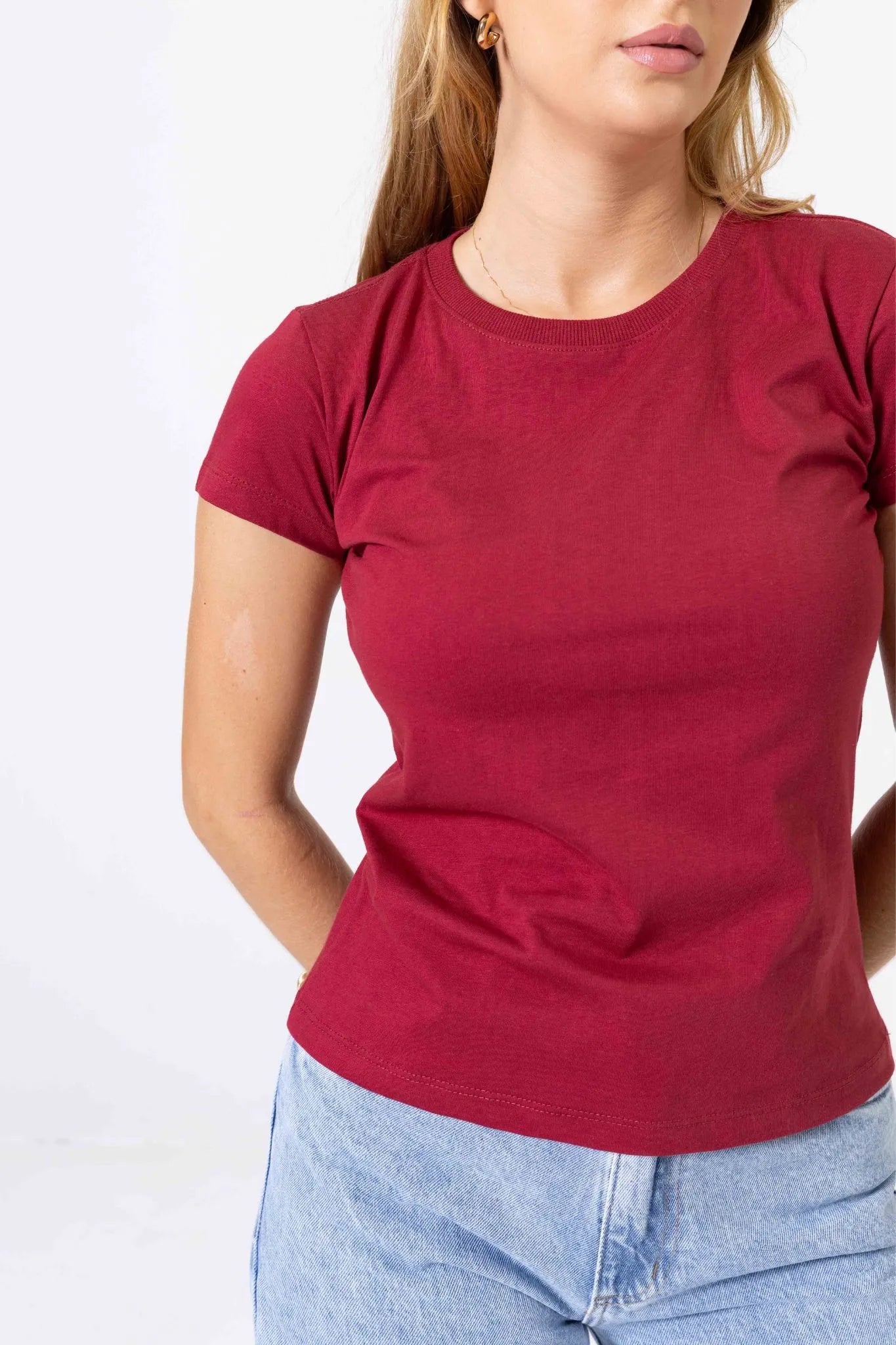 Camiseta Baby Look Feminina Essencial