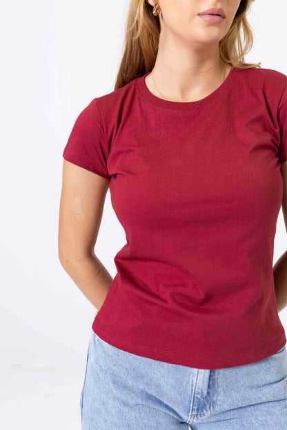 Camiseta Baby Look Feminina Essencial
