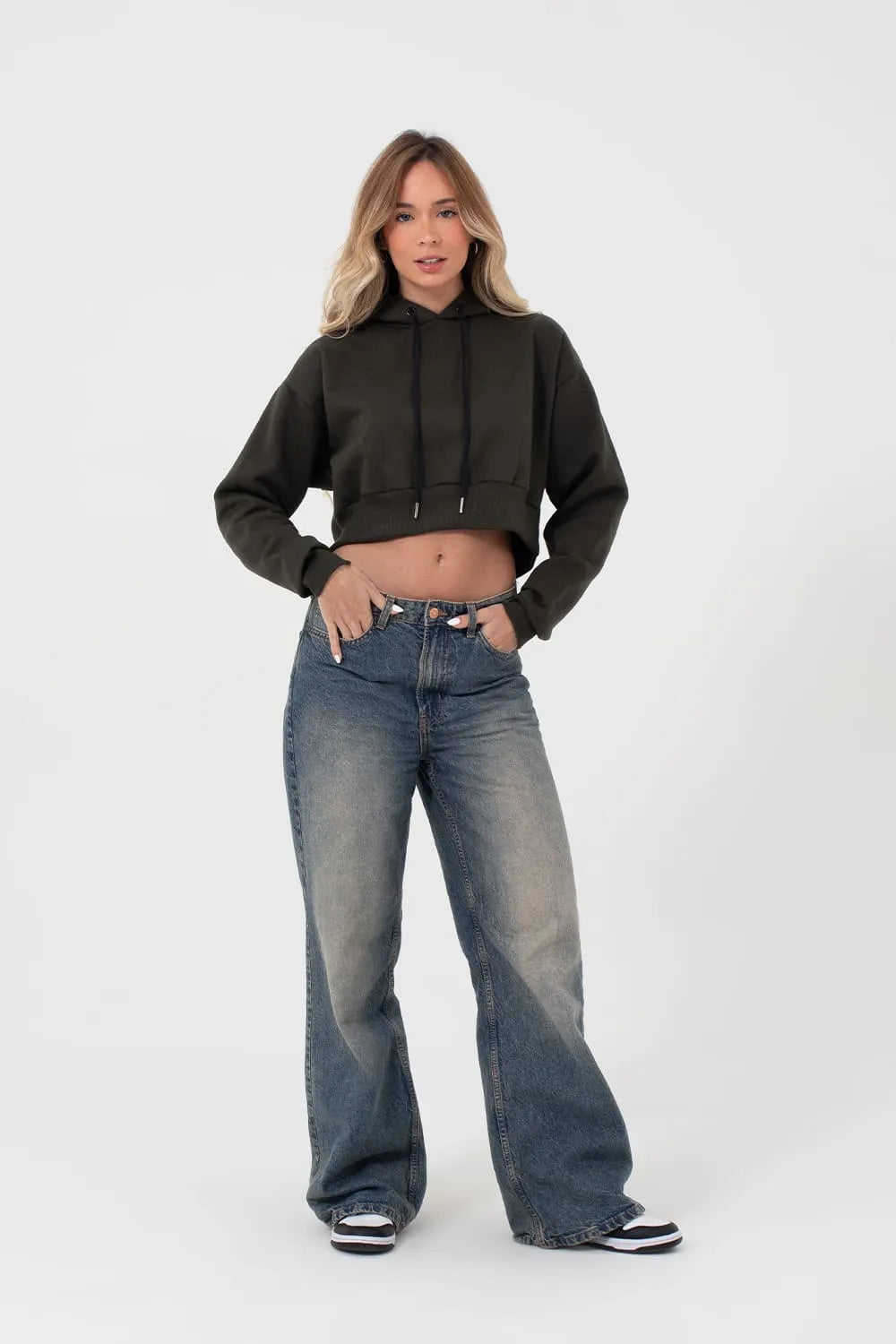 Cropped Moletom Valara